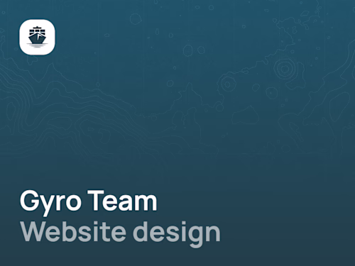 Webflow and Figma Project for GYRO Team