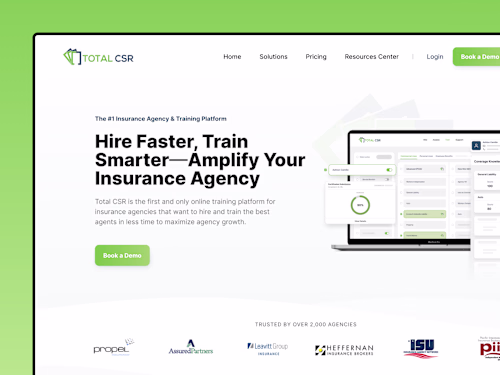 Total CSR ⎯ Website Redesign by Miguel Martinez-Abreu on Dribbb…