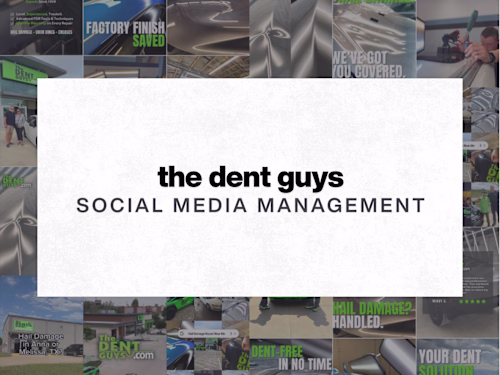 The Dent Guys Social Media Management