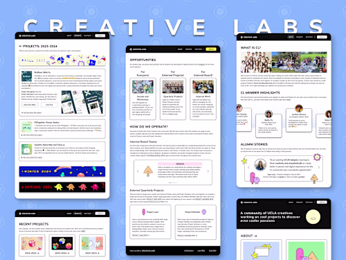 Creative Labs Website Redesign