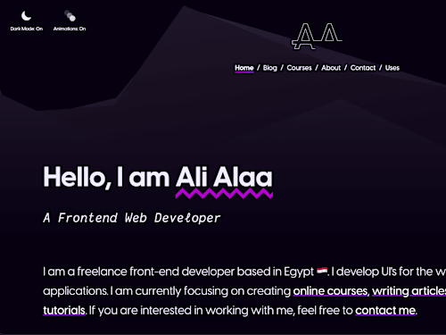 My Personal Website