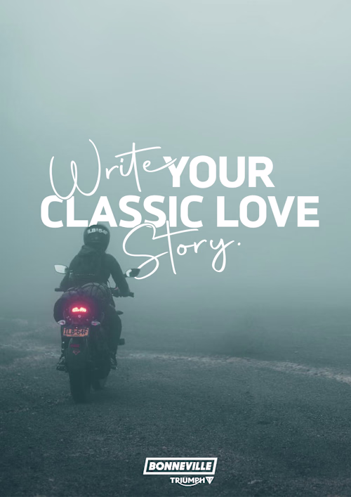 Triumph Write Your Classic Love Story