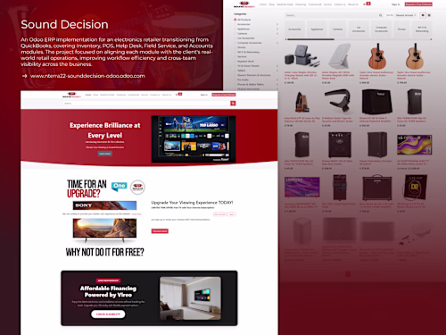 Sound Decision: Odoo ERP Customization for E-commerce Efficiency