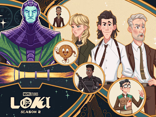 Loki Season 2 Key Visual Art | Portfolio Project