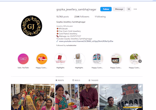Social media Page