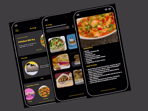 Designing a recipe app for leftover ingredients