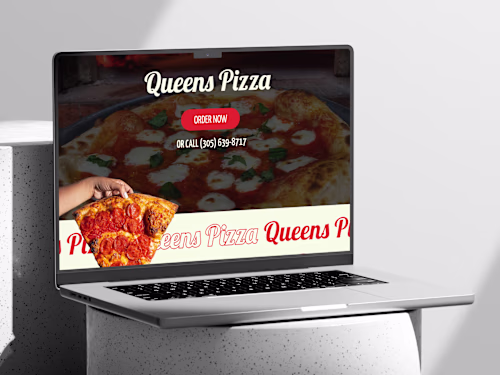 Queens NY Pizza — Framer Development