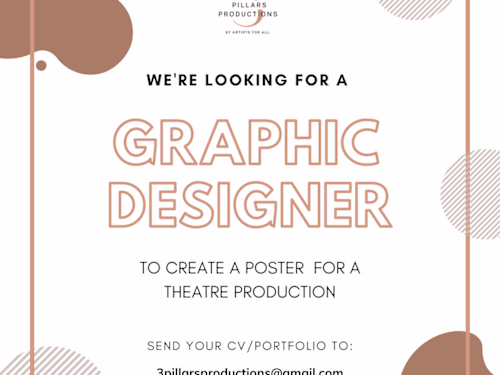 Graphic Designer Search Poster 