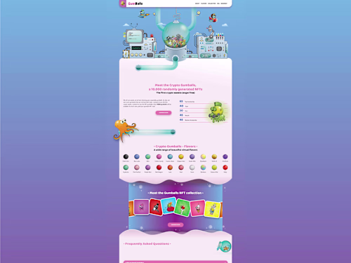 Crypto Gumballs - 10.000 cool looking NFTs