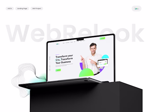 WeRelook - Web agency Landing
