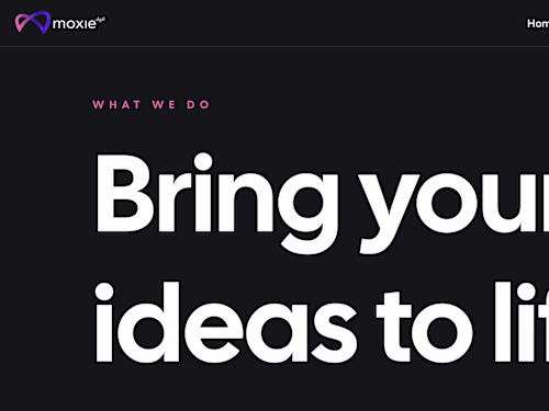 moxie dgtl - Design and Marketing Studio Logo and Illustrations