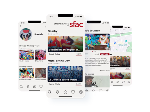 Street Art App Concept & Product Design