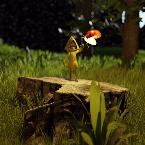 "Forest of Dreams: A Child's Nighttime Adventure"