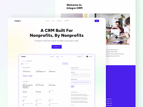 Responsive Web Design for a Nonprofit CRM