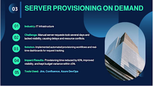 Automated Server Provisioning System Implementation