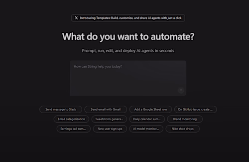 Automation SaaS Dashboard UI (AI