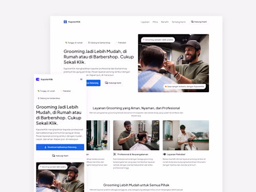 KapsterKlik - Digital Platform for Barbers and Kapsters