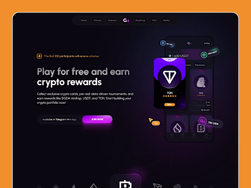 FinTech Landing Page | Web Design