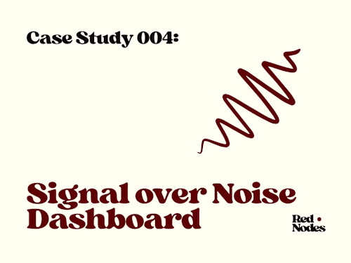 Cutting the Noise so Leadership can Lead
