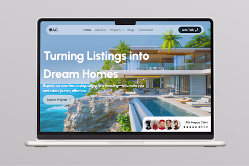 REAL ESTATE LANDING PAGE