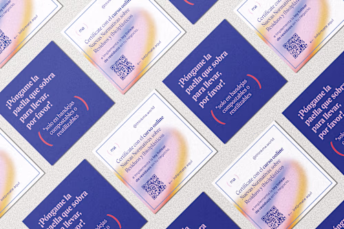 Ma Landing (Business card design)