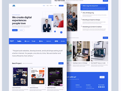 Agency Website Design