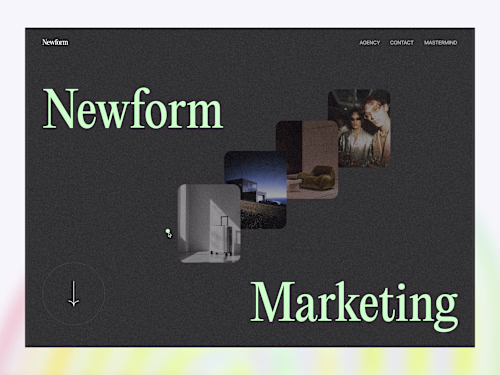 Newform Marketing (Framer Landing Page)