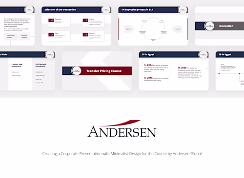 Minimalistic Corporate Presentation