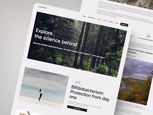 Cormune Website Development