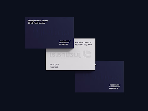 juztina.ai — Branding