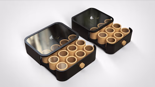 Refillable Bamboo Packaging Design Concept