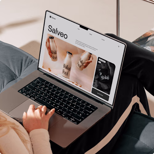 Salveo: Branding & Webflow Development