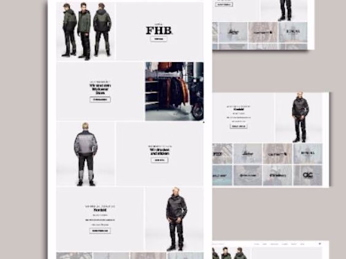 Simple and Elegant E-commerce Website Design
