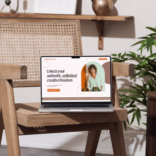 Creative Confidence Coach Website