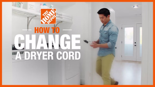How to Change a Dryer Cord | The Home Depot - YouTube