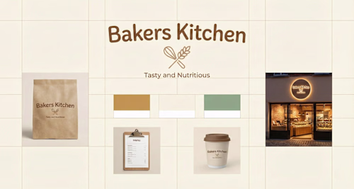 Baker’s Kitchen — Concept Brand Identity System