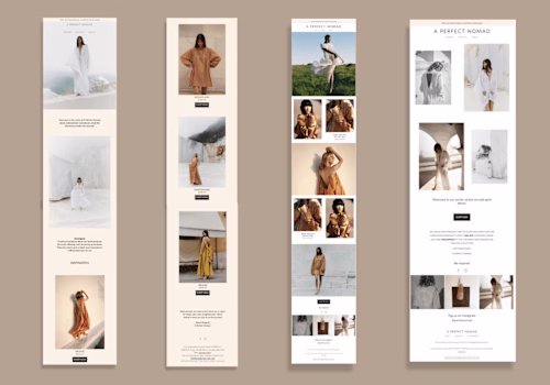 A perfect nomad Klaviyo email, flow setup & shopify integration