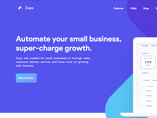 Zupa.ng -  Streamlines key bussiness workflows