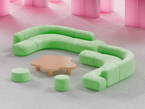 L.A. Times - Couches Illustration