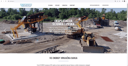 The VS ENERGY Concrete Portfolio Website