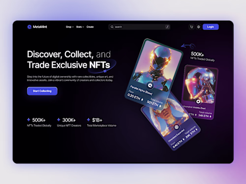 MetaMint - Where Digital Art Meets Infinite Possibilities