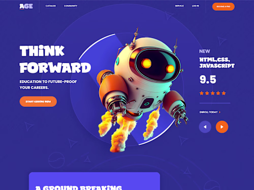 Website design and Front End Developing