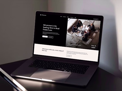 Silvercrest Law - Website & Branding