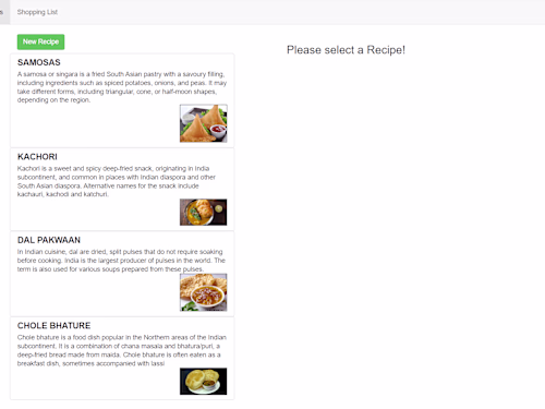 Recipe Book