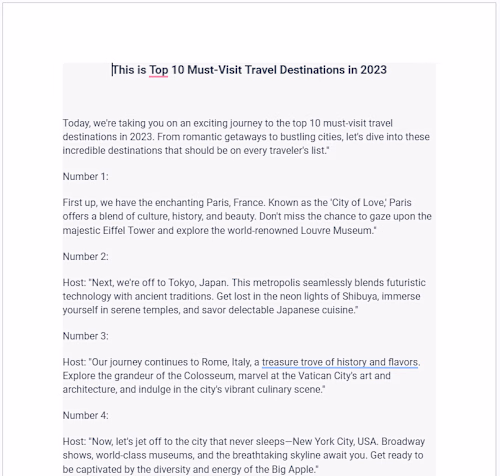Script Writing Services for YouTube