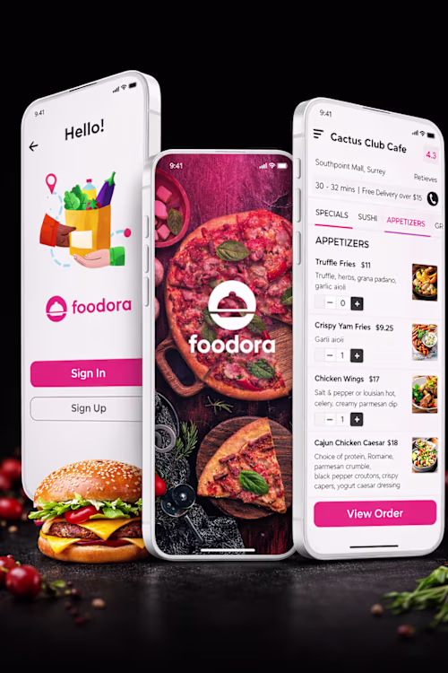 UX/UI design concept — a