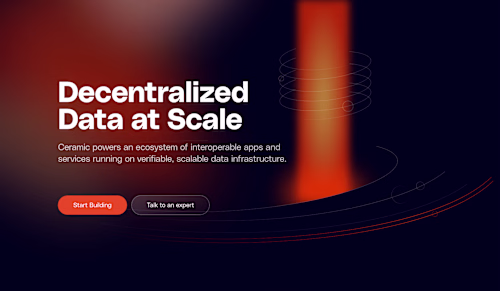 ceramic.network marketing website