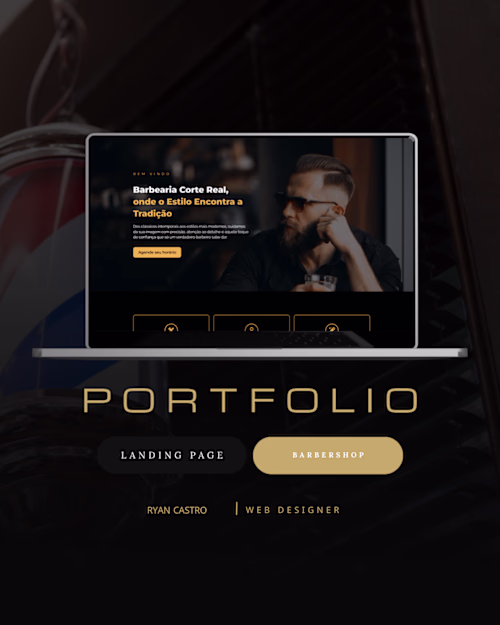 BarberShop's Landing Page