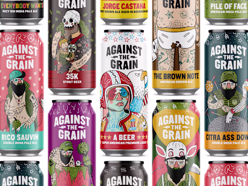 Branding and Package Design for a Brewery