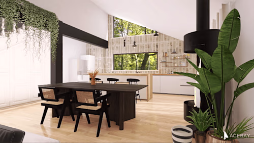 Japandi Style Cottage In South France on Behance